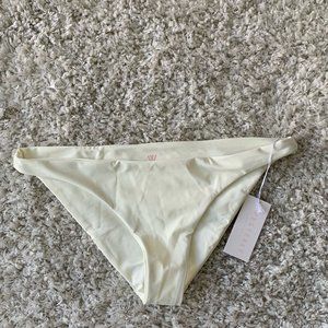 NWT Westerly size L bikini bottom in white